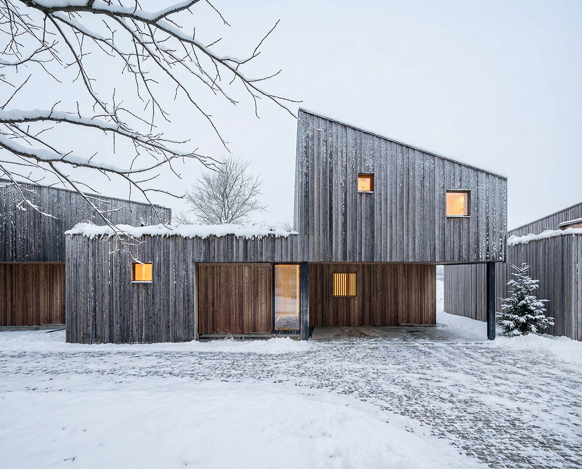 Intenzivní zástavba nedaleko Plzně